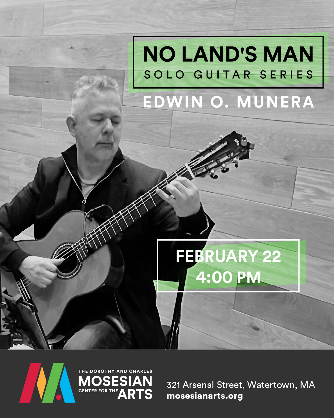 EDWIN O. MUNERA | NO LAND'S MAN GUITAR SOLO SERIES
